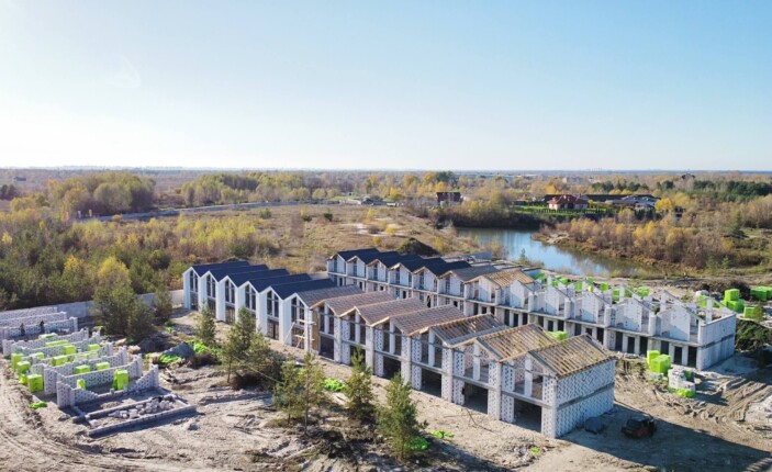 Про технологію будівництва таунхаусів в Prydesennya Eco Village